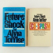 Alvin Toffler Vintage Lot Political Politics Books Eco-Spasm & Future Shock