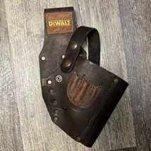 DeWalt leather Drill holster tool belt - CC-411-DW  vintage in great shape - £31.49 GBP