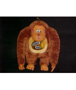 11&quot; Vintage Donkey Kong Plush Toy With Rubber Face, Hands, &amp; Feet 1982 N... - £78.89 GBP