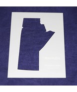 Manitoba Candian Providence  Stencil- 8 x 10 Inch 14 mil Mylar - $16.09