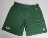 Nike Green Bay Packers NFL Shorts Mens Size XL Green Drawstring Training... - $29.99