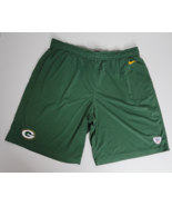 Nike Green Bay Packers NFL Shorts Mens Size XL Green Drawstring Training... - £24.12 GBP
