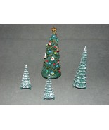 Mr. Christmas Holiday Skaters 1995 Replacement Part: Christmas Tree + 3 ... - $14.00