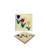 Mexican Talavera Ceramic Tiles Talavera Handcrafted - Flowers28-  (you s... - $199.00