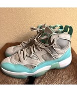 Nike Air Jordan Jumpman Two Trey Tropical Teal Womens 8.5 Blue White DR9... - $94.30 CAD