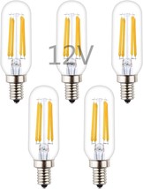 T8 T25 DC 12V Low Voltage Input LED Tubular Bulb 4W 400Lm Dimmable with 12 Volts - £41.69 GBP
