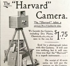 The Harvard Camera 1897 Advertisement Victorian Photography Perry Mason DWFF19 - £19.74 GBP