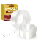 Pack of 2 Bondtech Transparent Window Weather Sealing Tape 2 inch x 33 Feet - $180.74 MXN