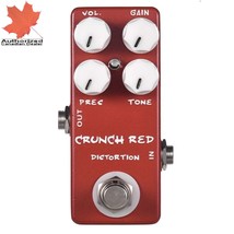 MOSKY CRUNCH RED Distortion Electric Guitar Bass Effect Pedal True Bypas... - $548.72 MXN