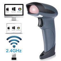 [Heavy-Duty] 1D 2.4G Super Fast 2-In-1 Wireless&amp;Wired Models Barcode Sca... - £77.43 GBP