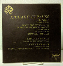 Richard Strauss Salomes Dance, Telefunken Capitol L8036, VG/VG+ - $18.95