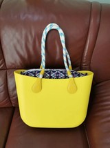 Navy Blue Classic Size Handbag For Women Ladies Shopping Bag Shoulder Tote 2022  - £75.38 GBP