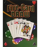 Five Card Draw Cards Card Game Casino Gambling Metal Sign - £11.76 GBP