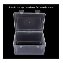 YYPZHOL Containers for household use, Clear Plastic Storage Box with Lid, 2 Pcs - £10.35 GBP