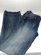 Blue Cult Women&#39;s Jeans Dark Blue Flare Size 28 - £31.15 GBP
