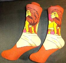 DISCONTINUED DISNEY LION KING MUFASA GRAPHIC CREW SOCKS 1 PAIR SIZE 6-10 - €10,87 EUR DISCONTINUED DISNEY LION KING MUFASA GRAPHIC CREW SOCKS 1 PAIR SIZE 6-10 - €10,87 EUR
