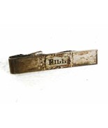 1940&#39;s - 60&#39;s Sterling Silver Name BILL Tie Clasp by VAN GUARD 31816 - £27.65 GBP