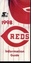 Cincinnati Reds Media GUIDE-1998-L@@K! Ex - £13.90 GBP