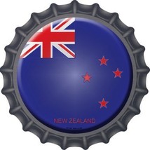 New Zealand  Novelty Metal Bottle Cap BC-369 - £17.26 GBP
