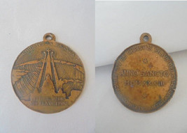 BRONZE MEDAL for the Jubilee 1933 Pope Pius XI Original - £18.85 GBP
