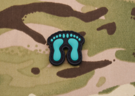 3D PVC Geen Feet Ranger Eye Patch RE USAF SOF PJ USA Pararescue Pedro TOML - $9.50