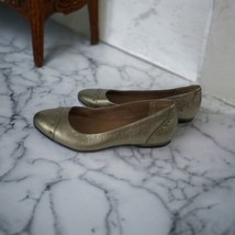 Korks by Kork Ease Womens Size 6 Shoe Ballet Flat Bronze Studded Cap Toe... - $25.25