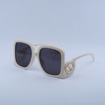 GUCCI GG1326S 009 Ivory/Grey Mirror 58-19-140 Sunglasses New Authentic - $272.63