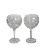 Set of 2 Waterford Millennium Peace 8&quot; Toasting Balloon Wine Water Goblets - $108.29 CAD