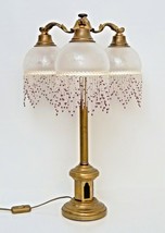 Art Nouveau Lamp Desk Light Bibliothekenleuchte Brass - $10,615.49 MXN