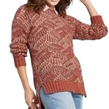 Universal Thread Open Knit Sweater S NEW Crochet Clay Pullover Asymmetri... - £21.79 GBP