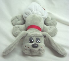 Vintage Pound Puppies Soft Gray Puppy Dog W/ Diaper 8&quot; Plush Stuffed Animal Toy - £14.41 GBP