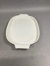 Vintage White Serving Tray #283 - Calif, USA - 17x10.5” - €12,82 EUR