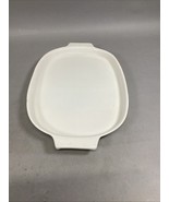 Vintage White Serving Tray #283 - Calif, USA - 17x10.5” - $14.84