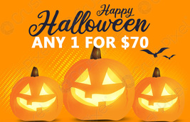 MON-TUES Halloween Flash Sale! Pick Any 1 For $70 Best Offers Discount - £108.36 GBP