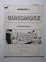 Gunsmoke Video Arcade Game Service Instruction Repair Manual 1985 Romstar - £11.54 GBP