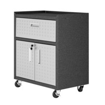 Fortress 31.5&quot; Mobile Garage Cabinet with Drawer and Shelves  - £271.01 GBP