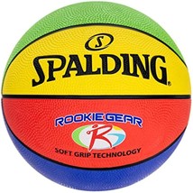 Spalding Laboratories Rookie Gear Soft Grip Multi Color Youth Indoor-Out... - $35.20