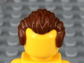 Ktoys Brown Receding Male Hair Toys Collectible Minifigure - £3.24 GBP