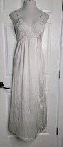 Gilead Vintage Nightgown Lingerie Dress ~ Sz M ~ White ~ Long - $67.49