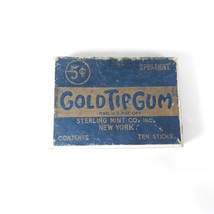 Gold Tip Gum Sterling Mint Co Spearmint Gum Package - £14.12 GBP