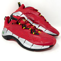 Reebok x Power Rangers Men’s Zig Kinetica 2 Dinozord Sneaker Sz 8.5 Red EUC - £45.41 GBP