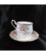 Royal Albert Footed Teacup in Petit Point # 22835 - £20.98 GBP