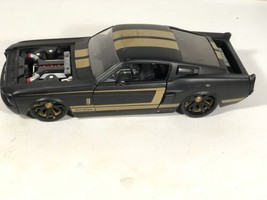JADA LOPRO 1967 Shelby GT500 Black with Gold Stripes For Parts Restoration As Is - £70.08 GBP