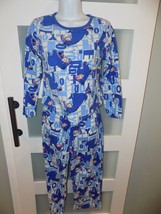 Disney Eeyore 2 Piece Long Sleeve Pajama Set Size M (7/8) Women&#39;s EUC - £15.70 GBP