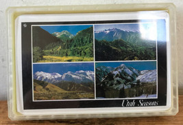 Vintage 80s 90s Utah Seasons Color Photos Travel Souvenir Playing Cards Set - £14.94 GBP