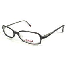 HUGO BOSS Brille Rahmen HG 15560 Gramm Klar Grau Rechteckig 52-15-140 - £43.82 GBP