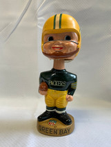 1967 Vtg Sports Specialties Green Bay Packers Bobble Head NFL Football Figure - £63.90 GBP