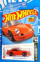 Hot Wheels NEW 2023 Retro Racers #125 Porsche 911 Carrera RS 2.7 Orange - £2.35 GBP