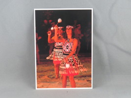 Vintage Postcard - Poi Ball Dancers Polynesian Cultural Center - Impact - £11.99 GBP
