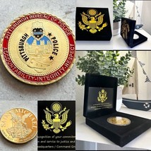 CITY OF PITTSBURGH POLICE DEPT Challenge Coin Come With Special Velvet Case - $25.06